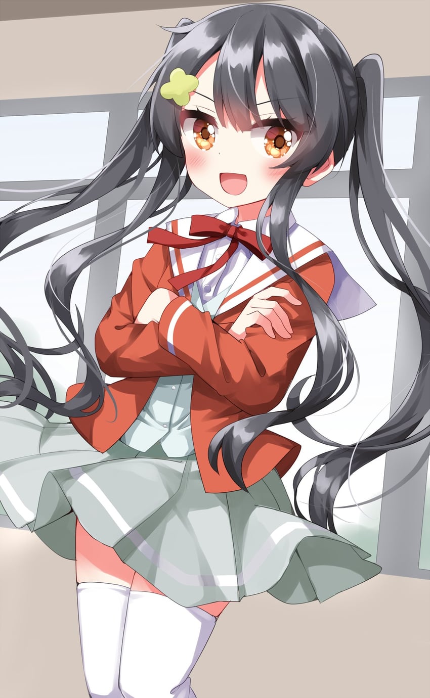 watanabe mei (sato-san wa pjk) drawn by ruu_(tksymkw)