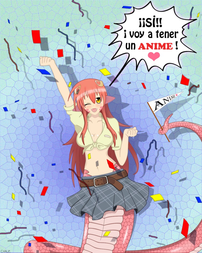miia (monster musume no iru nichijou) drawn by chaz_fedi