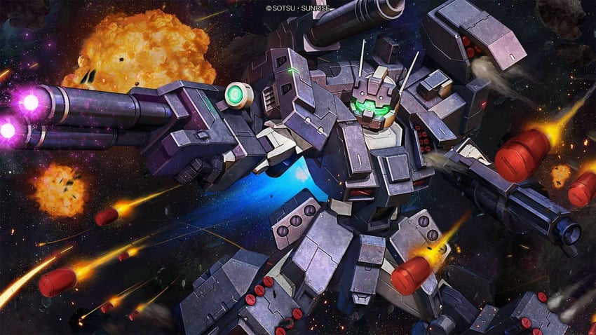 gm iii powered full armor (gundam and 2 more) drawn by tenjin_hidetaka