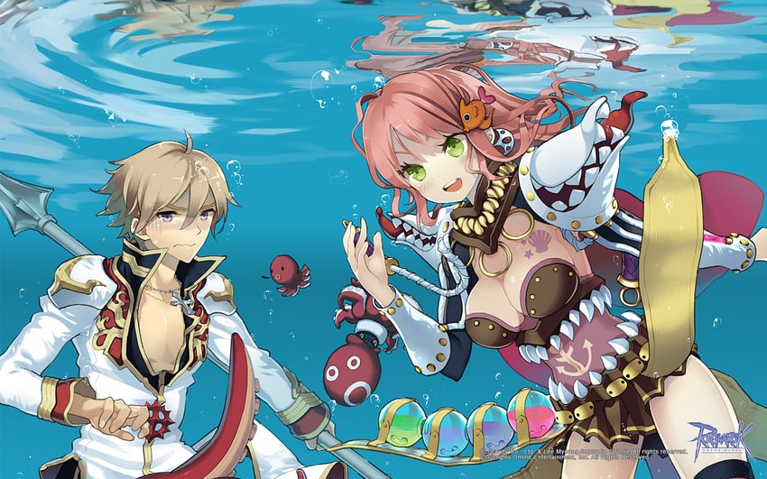 high priest and genetic (ragnarok online) drawn by arai_12