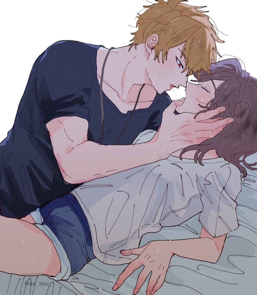 rosa and luke pearce (tears of themis) drawn by aa_asu