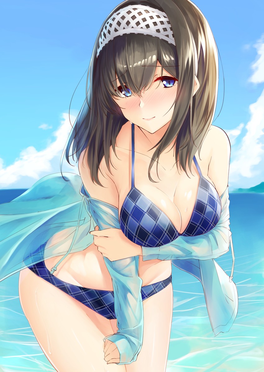 sagisawa fumika (idolmaster and 1 more) drawn by megurumiru