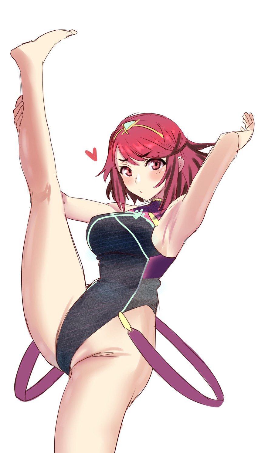 pyra (xenoblade chronicles and 1 more) drawn by kujuu_shikuro