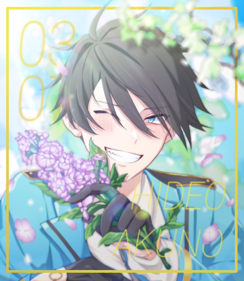 akuno hideo (idolmaster and 1 more) drawn by ys_315pro_out