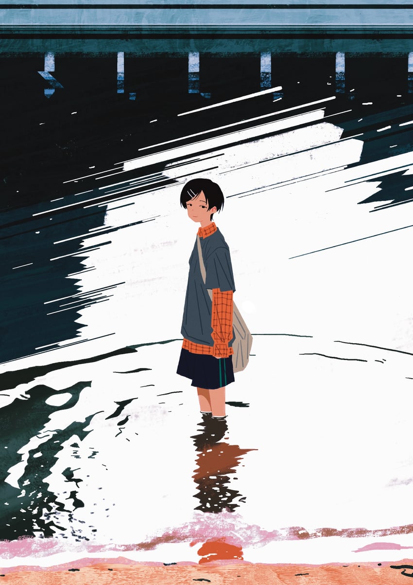 kouyama rin (futsuu no keion-bu) drawn by sakutaro_(39ar_39ca)