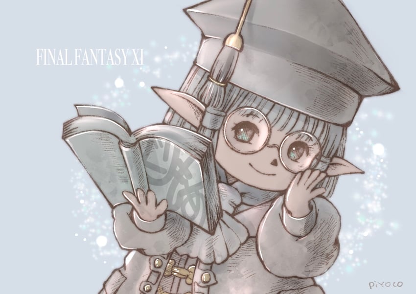 adventurer and scholar (final fantasy and 1 more) drawn by piyoco