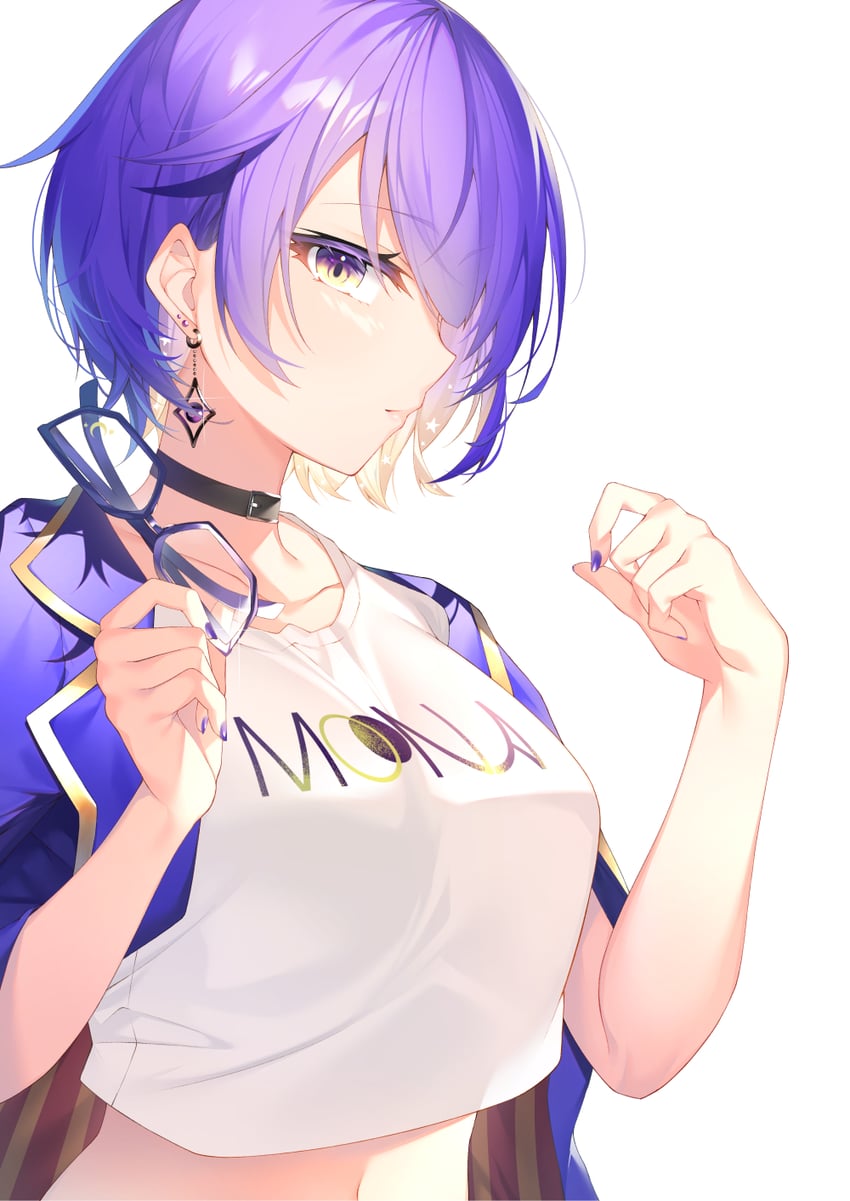 moona hoshinova (hololive and 1 more) drawn by takuro_(taku3949)