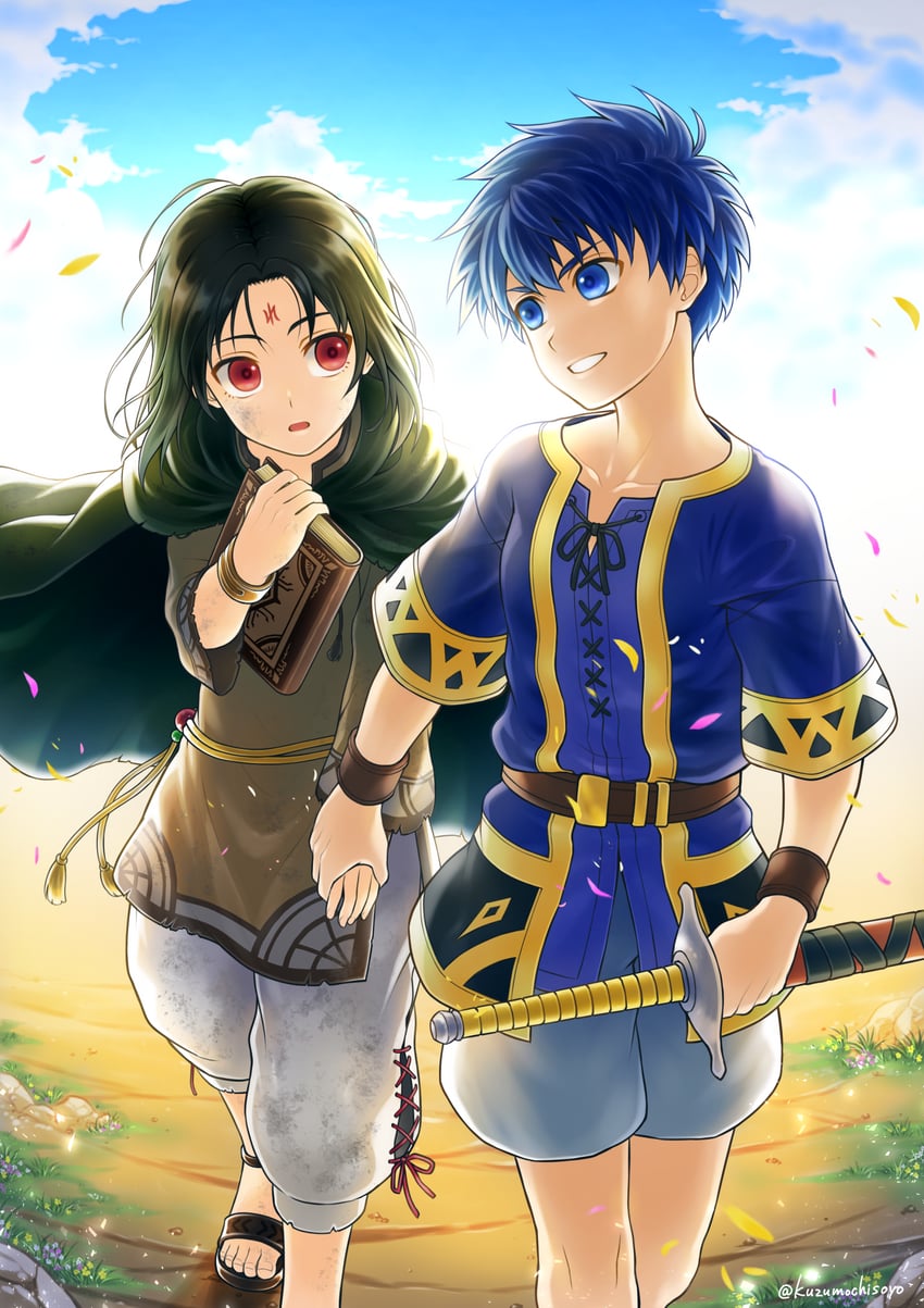 soren and ike (fire emblem and 2 more) drawn by soyo2106