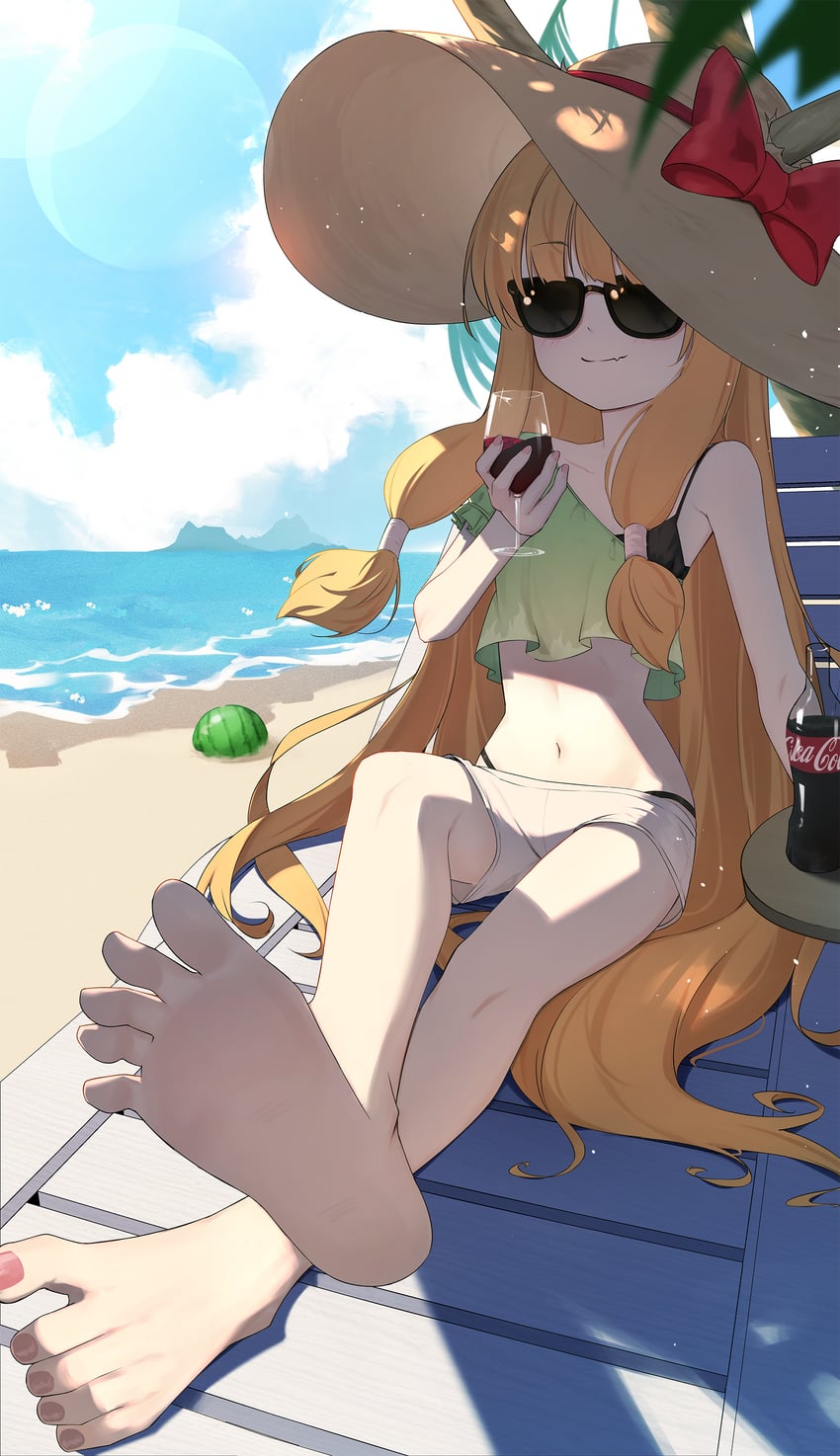 ibuki suika (touhou and 1 more) drawn by oeyama