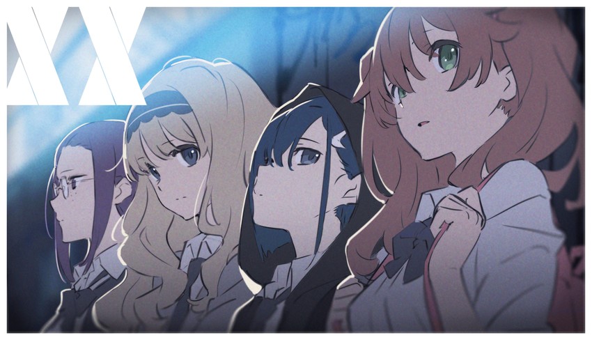 ichigo, kokoro, miku, and ikuno (darling in the franxx) drawn by yoneyama_mai
