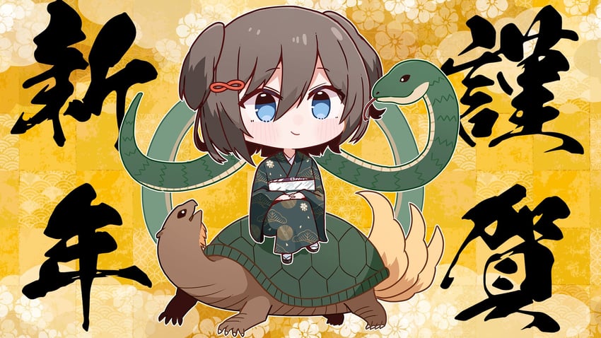 ogami matoi (denonbu) drawn by purin_a_la_mode_(popup)