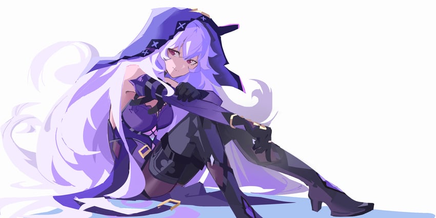 black swan (honkai and 1 more) drawn by zb_relic