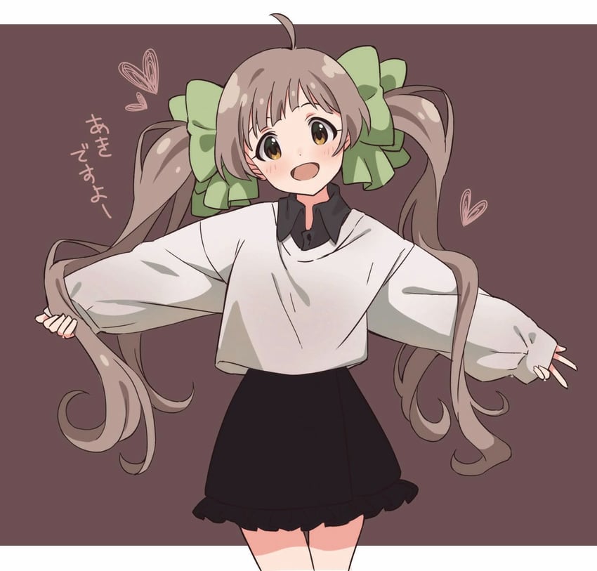 hakozaki serika (idolmaster and 1 more) drawn by goma_konbu