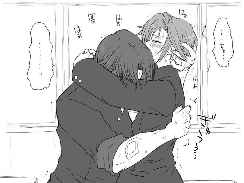 igarashi kyou and hasumi souji (seitenkango. shinyuu to) drawn by eroe