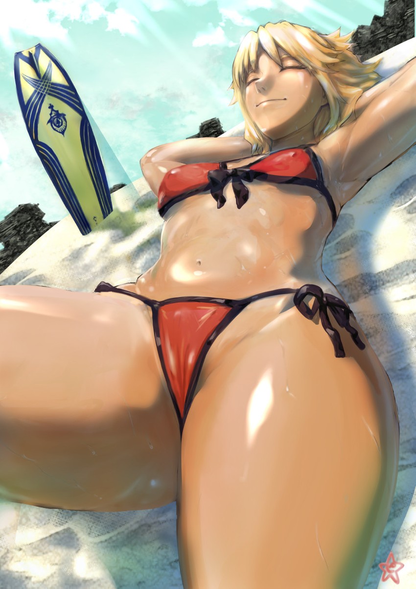 mordred (fate and 1 more) drawn by pink-tarou