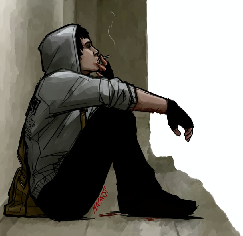 simon henriksson (cry of fear) drawn by dead-rebels