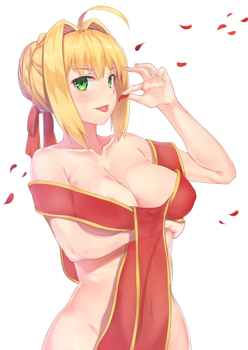nero claudius (fate and 2 more) drawn by ryouya