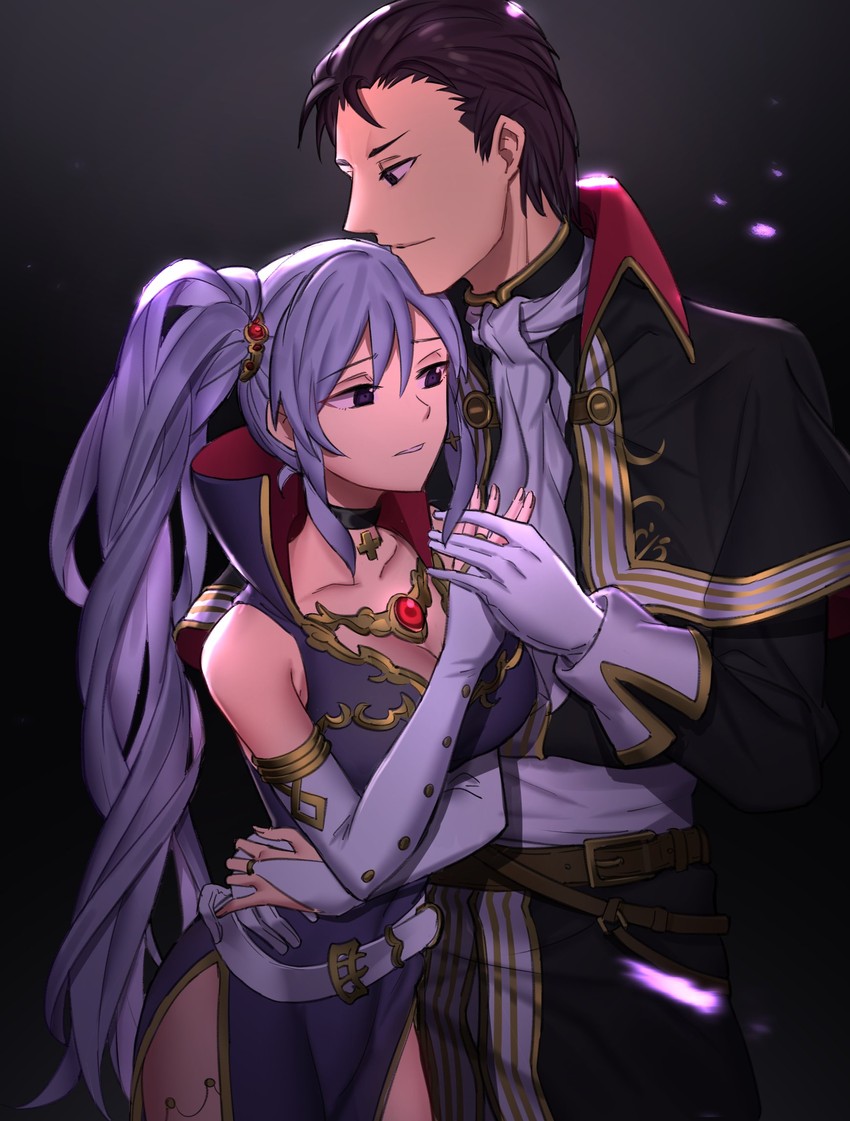ishtar and reinhardt (fire emblem and 3 more) drawn by ebinku