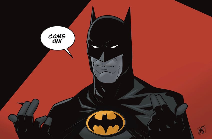batman and bruce wayne (dc comics and 1 more) drawn by meechdoodle