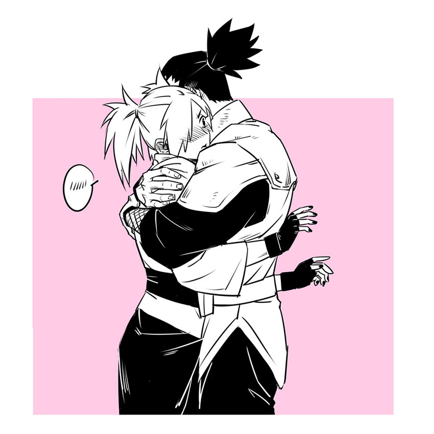 temari and nara shikamaru (naruto and 1 more) drawn by heise_wanbaolu