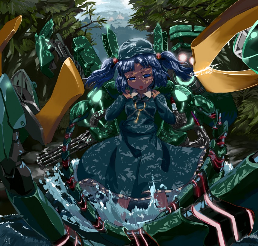 kawashiro nitori (touhou) drawn by sinzan