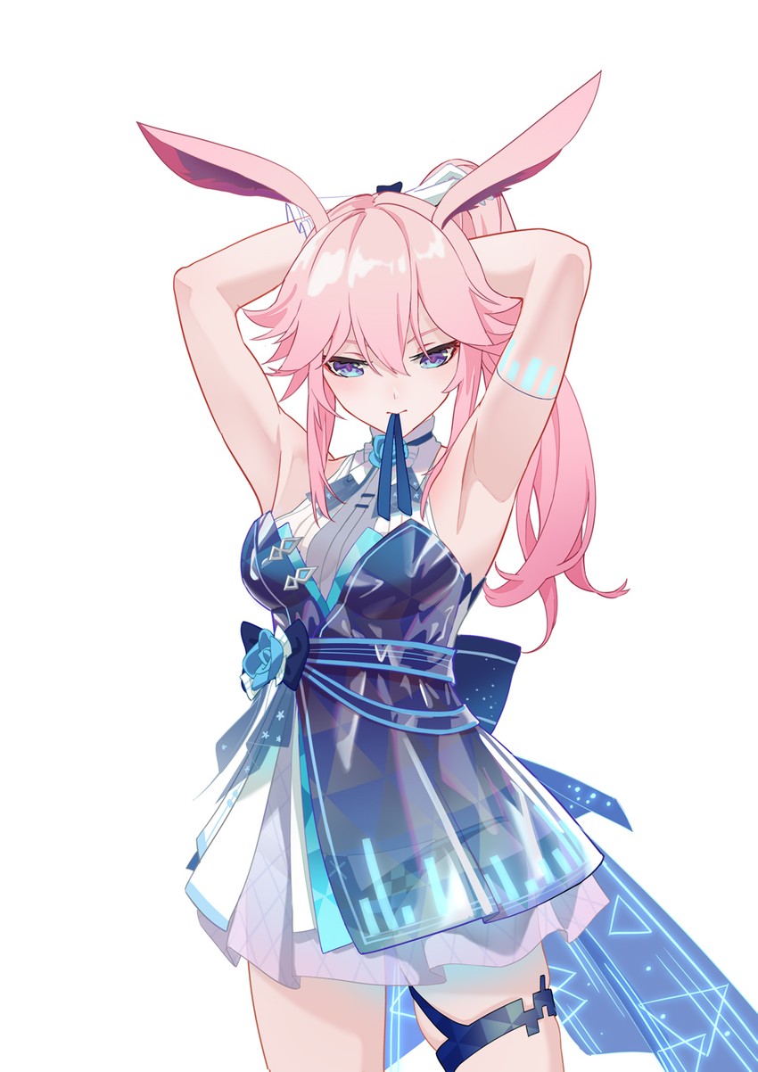 yae sakura (honkai and 1 more) drawn by alset