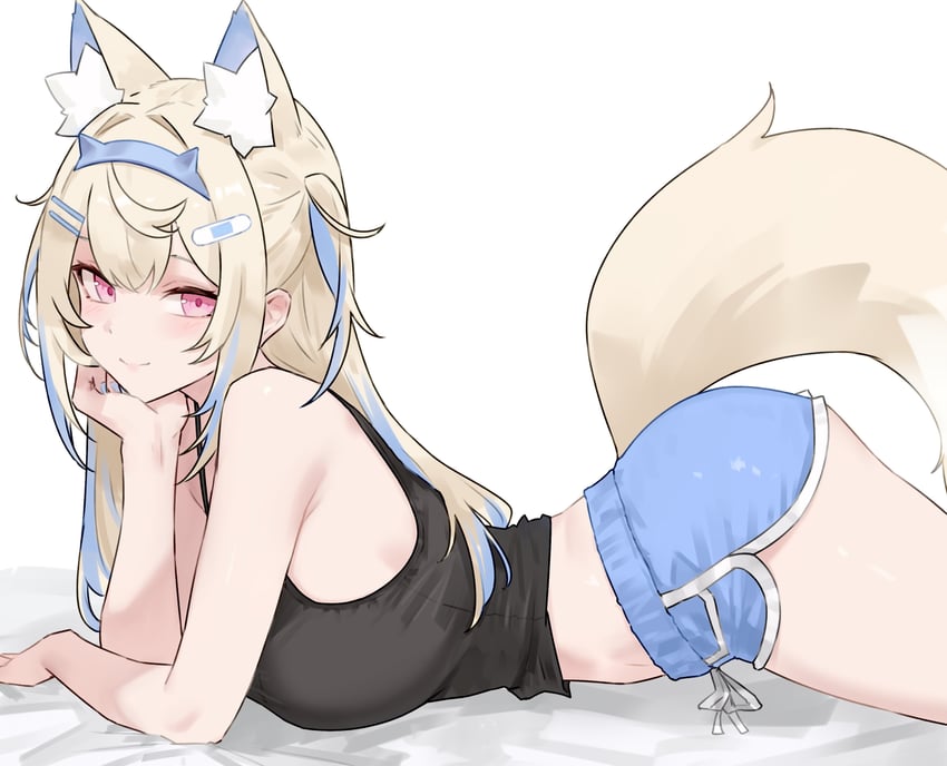 fuwawa abyssgard (hololive and 1 more) drawn by bluefield