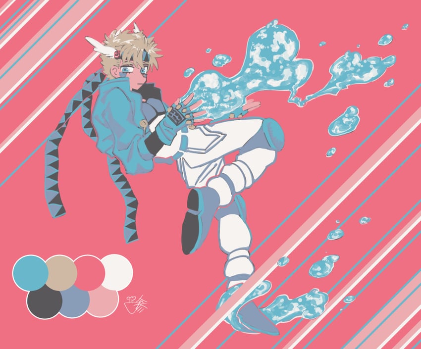 caesar anthonio zeppeli (jojo no kimyou na bouken and 1 more) drawn by carota327