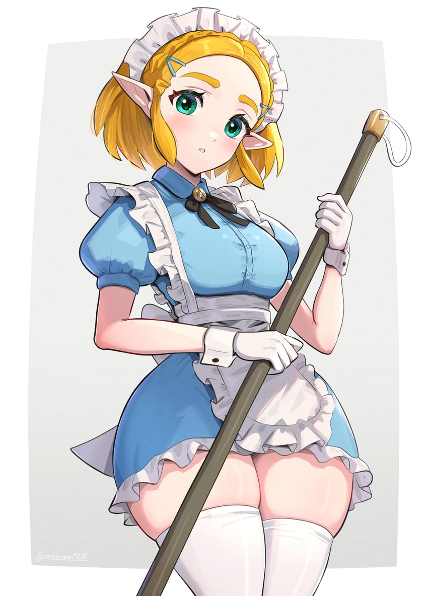 princess zelda (the legend of zelda and 1 more) drawn by gonzarez