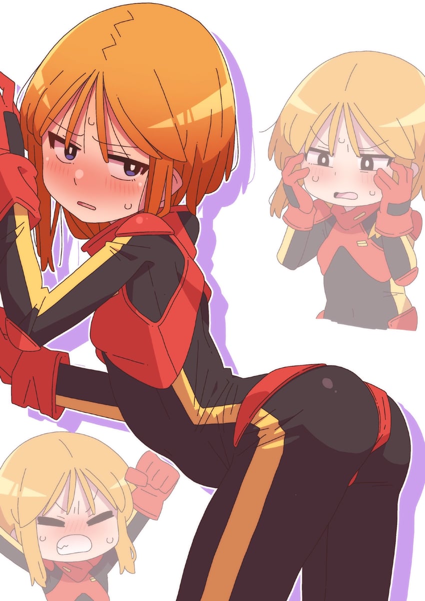 puru two (gundam and 1 more) drawn by onimaru_(onimal7802)