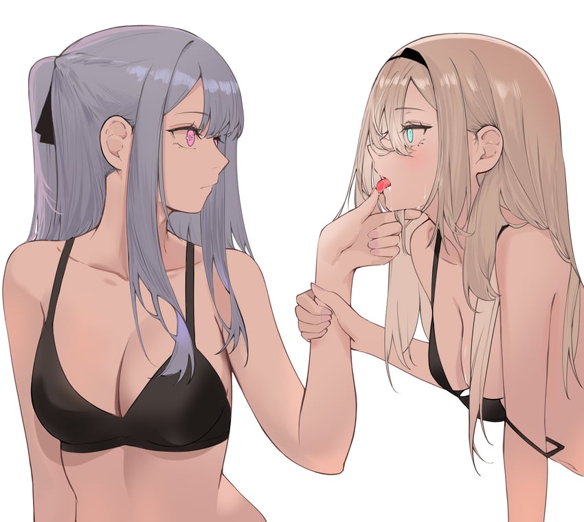 ak-12 and an-94 (girls' frontline) drawn by talnory