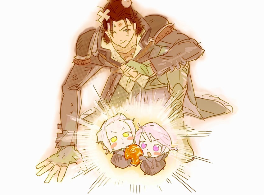 warrior of light, adventurer, emet-selch, hythlodaeus, and viper (final fantasy and 1 more) drawn by zeiiii