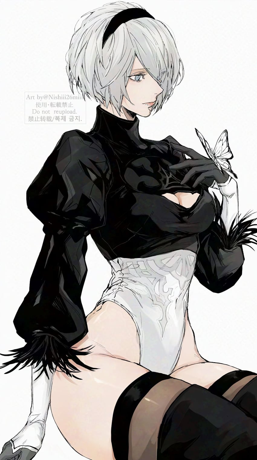 2b (nier and 1 more) drawn by nishiii26miii