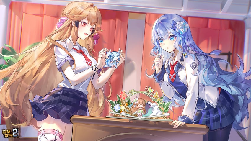 artemis and hecate (honkai and 1 more)