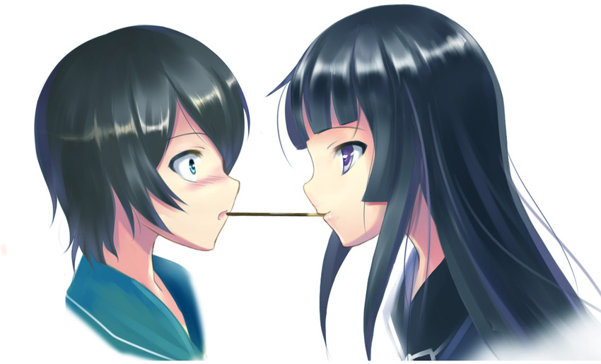 isayama yomi and tsuchimiya kagura (ga-rei and 1 more) drawn by crazyodin