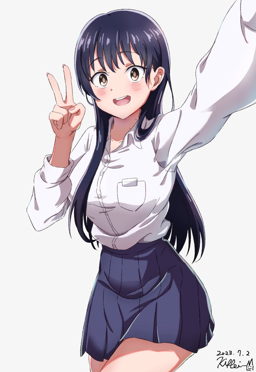 yamada anna (boku no kokoro no yabai yatsu) drawn by kippei
