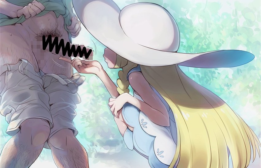lillie (pokemon and 1 more) drawn by ero_kaeru