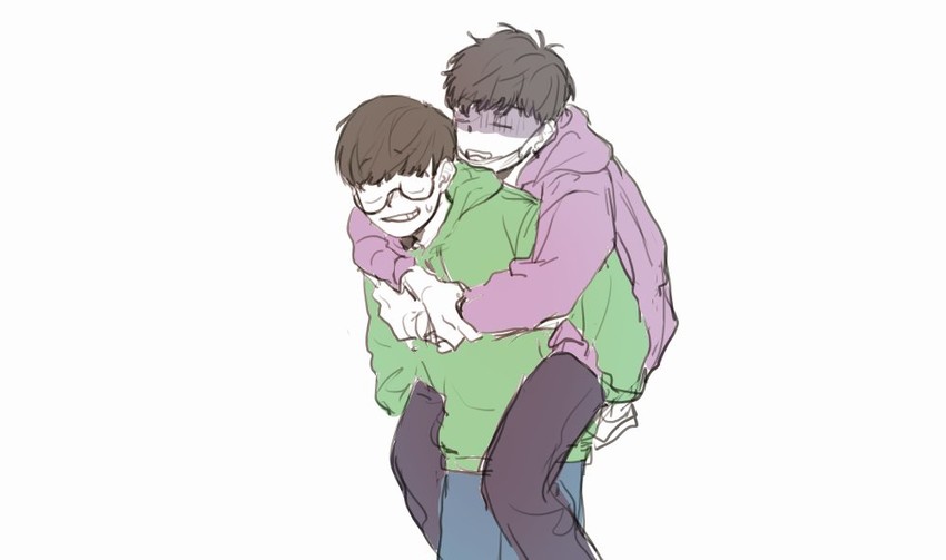 matsuno ichimatsu and matsuno choromatsu (osomatsu and 1 more)