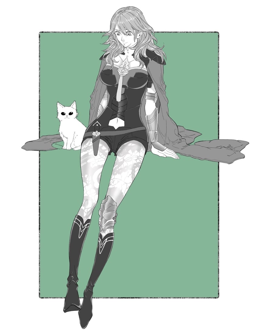 female byleth (fire emblem and 1 more) drawn by pon_yume