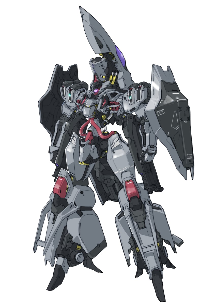 gaza-c (gundam and 1 more) drawn by niao_san_shi