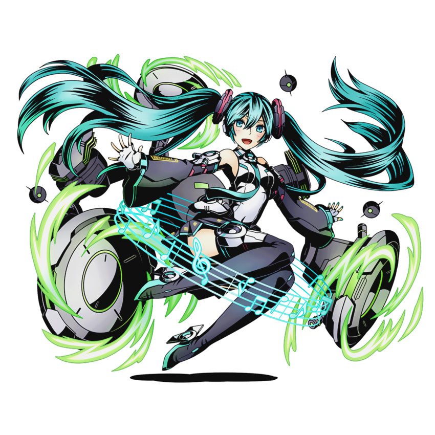 hatsune miku (vocaloid and 1 more) drawn by ucmm