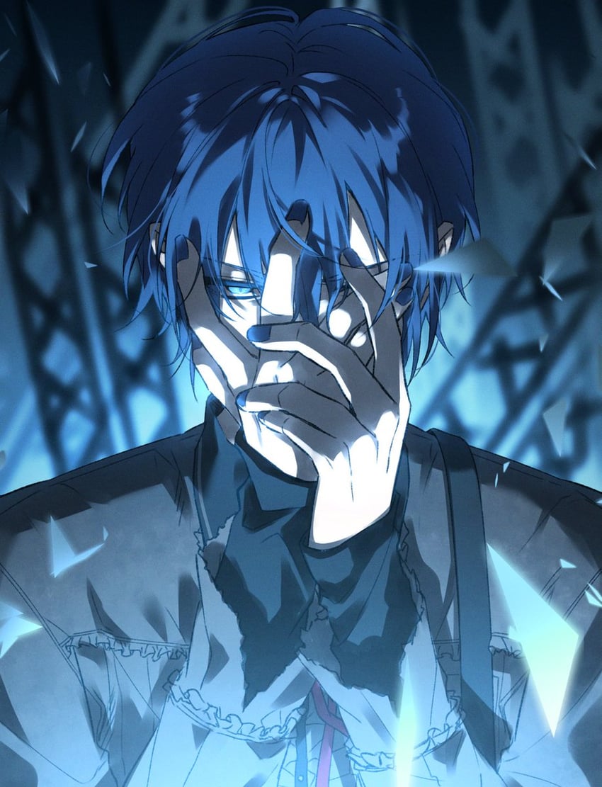 kaito and 25-ji kaito (vocaloid and 1 more) drawn by hr_rinn