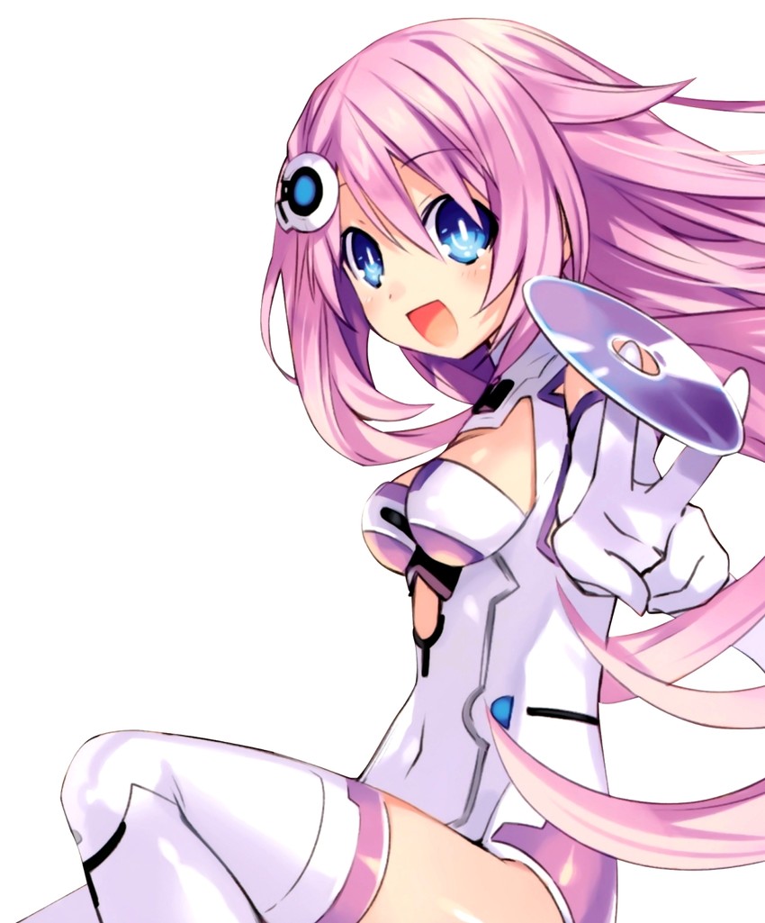 nepgear and purple sister (neptune and 1 more) drawn by tsunako