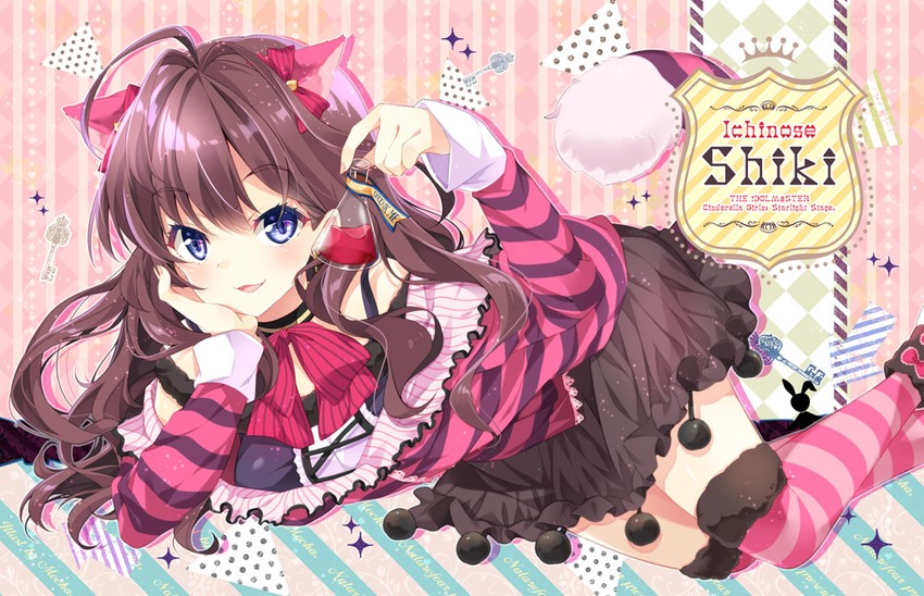 ichinose shiki (idolmaster and 2 more) drawn by mocha_(naturefour)