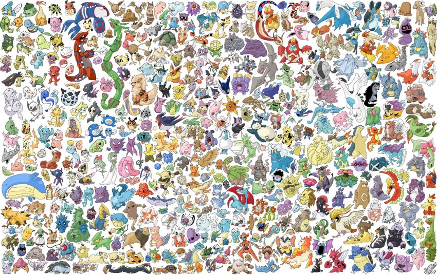 pikachu, gardevoir, eevee, charizard, lucario, and 176 more (pokemon) drawn by glitchedpuppet