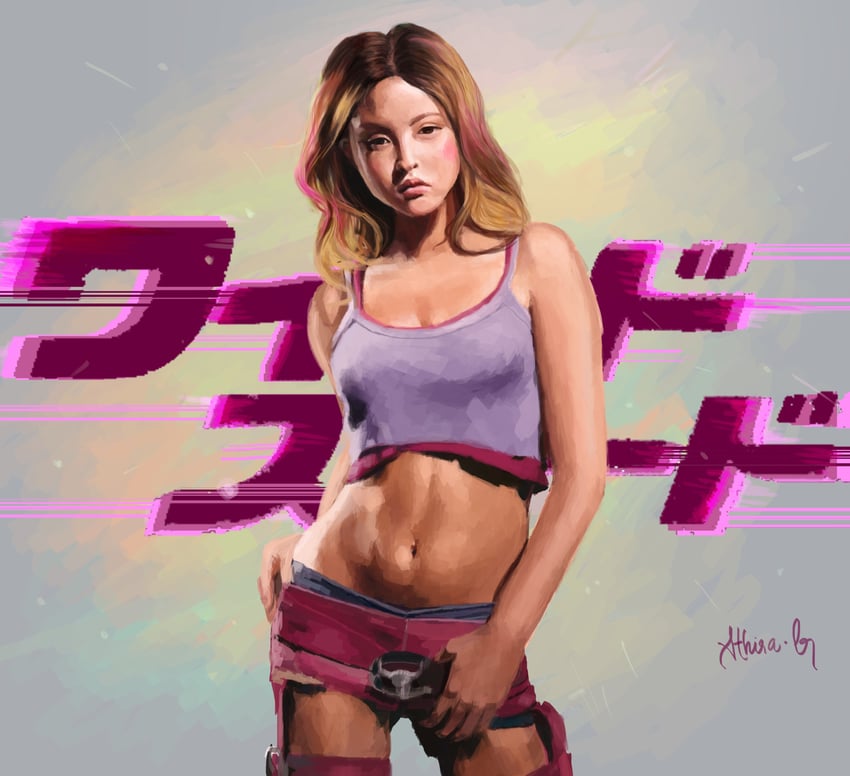 devon aoki and suki (fast & furious and 1 more) drawn by athirag