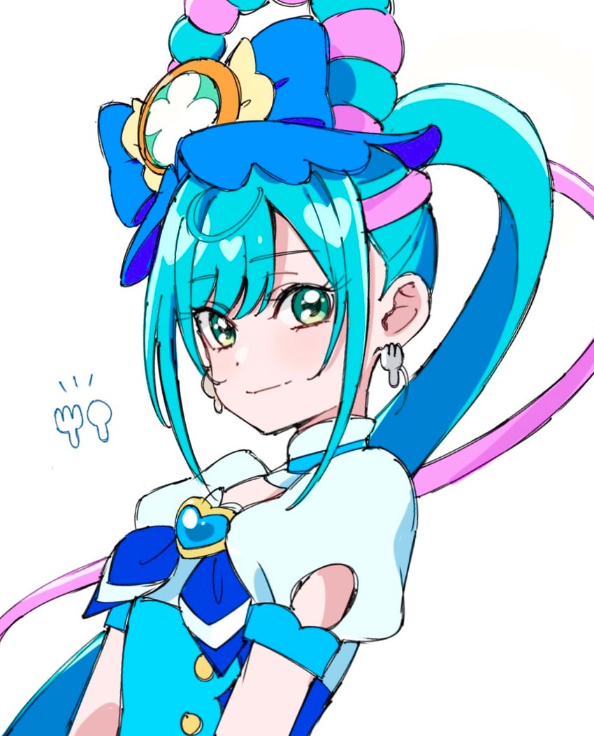 fuwa kokone and cure spicy (precure and 1 more) drawn by shirako_love