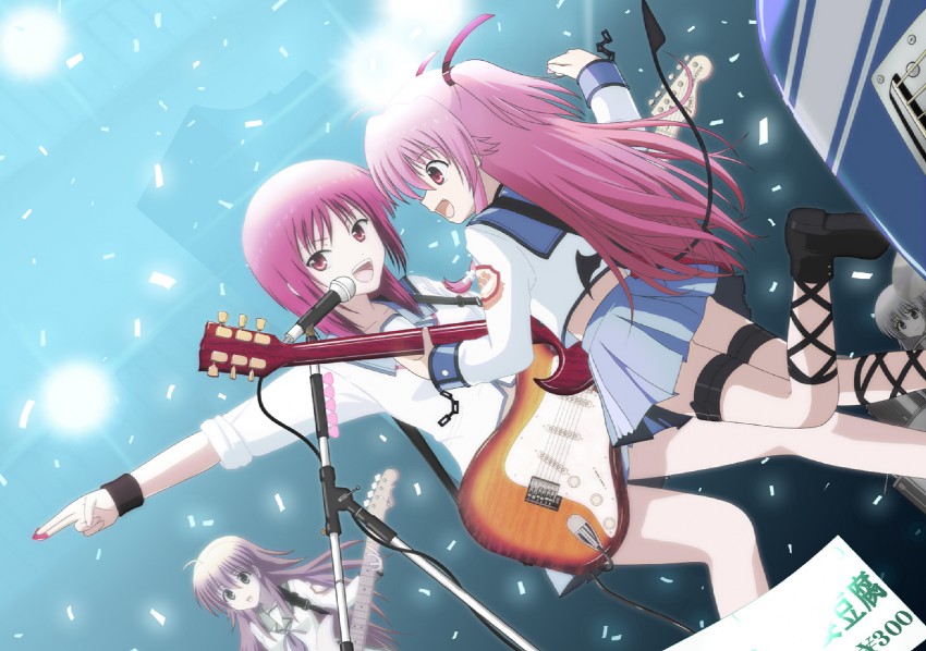 yui, iwasawa masami, sekine shiori, and irie miyuki (angel beats!) drawn by sora_(aki00)