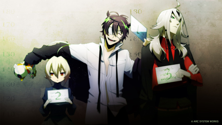 es, sechs, and ripper (blazblue and 2 more) drawn by higuchi_konomi