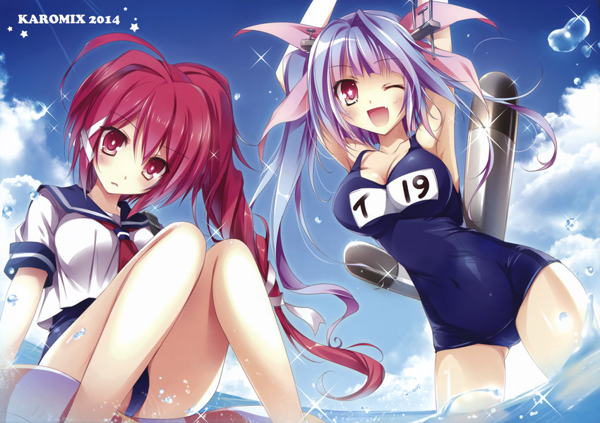 i-19 and i-168 (kantai collection) drawn by karory